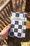 Rowdy Crowd Checkered Skull Notebook