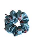Tirzah Lane Art Buckin' Bronc in Blue Sage Scrunchie Cowgirl Hair Accessory