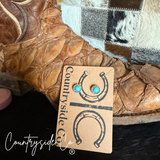 Countryside Co. Turquoise Pearl Earrings