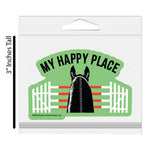 Horse 3" Sticker Waterproof | Jumper Happy | Cello Sleeved