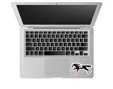 Horse 3" Sticker Waterproof | TB Race | Cello Sleeved