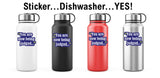 3" Tumbler Horse Sticker / You're being Judged / WATERPROOF