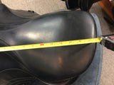 C2711 Used FairFax World Class Monoflap Dressage Saddle 17 1/2" Adjustable Tree