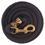 Weaver Poly Lead Rope 10ft X 5/8" with Brass Snap