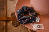 Tirzah Lane Art Western Harvest in Juniper Scrunchie Cowgirl Hair Accessory