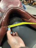 C2809 Used Stubben Jump Saddle 17" (cover included)