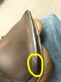 C2801 County Stabilizer Jump Saddle 17.5" Forward Flap