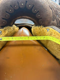 C2817 Circle Y Barrel Saddle 14" Wide
