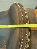 C2817 Circle Y Barrel Saddle 14" Wide