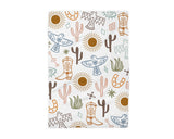 Aztec Western Horse Dessert Cowboy Boot Kitchen Towel Waffle