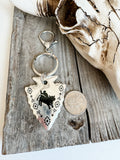 Western ARROW Aztec Pattern | EARTAG Pendant Keychain 