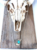 Boho Ranch Shop Spade Ace Playing Card Stone Pendant Necklace