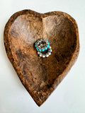 Boho Ranch Shop Western Simple Stretch Ringm- turquoise | white