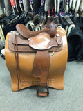 C2698 Used TexTan Pleasure Saddle 15 1/2"