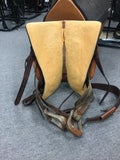 C2755 Circle Y Ranch Cutter 17" with Antique Hardware Accents