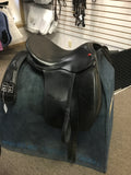 C2774 Used Duet Tango Dressage/Trail 17 1/2" 36 CM Wide Saddle