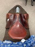 C2809 Used Stubben Jump Saddle 17" (cover included)