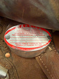 C2817 Circle Y Barrel Saddle 14" Wide