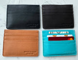 Boho Ranch Shop Western Boot Stitch Leather Credit Card Holder Money holder
