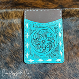 Countryside Co. Tooled Leather Credit Card Holder