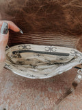 Maple Leather Cowhide Small Crossbody Purse