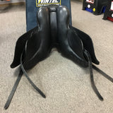 C2726 Collegiate Convertable Dressage 17" Adjustable Tree Saddle