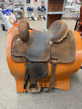 C2817 Circle Y Barrel Saddle 14" Wide