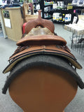 C2755 Circle Y Ranch Cutter 17" with Antique Hardware Accents