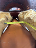 C2821 Used Piland Cutter Saddle 17" Regular Tree