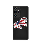 Horse 3" Sticker Waterproof | Patriotic Horse | Cello Sleeve
