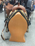 C2755 Circle Y Ranch Cutter 17" with Antique Hardware Accents