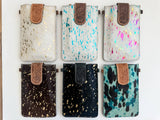 Boho Ranch Shop HAYDEE PHONE CROSSBODY mobile Western Tooled Leather Cowhide