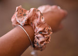Tirzah Lane Art Bloomin' Bison Scrunchie Cowgirl Hair Accessory