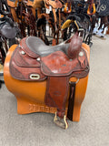 C2763 Used Billy Cook Pro Reiner 16" Saddle