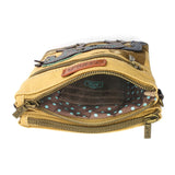 Chala Safari Double Pocket Crossbody - Horse