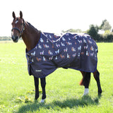 Shires Tempest Original Turnout- Lite (0g) - Alpaca Print