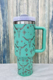 Desheng Longhorn Stainless Steel Tumbler Cup 40oz