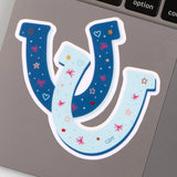 Callie Danielle Horseshoes Decal Sticker