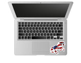Horse 3" Sticker Waterproof | Patriotic Horse | Cello Sleeve