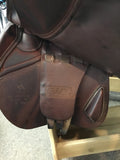 C2796 Used CWD Jump 18" Saddle Medium Wide with Long Flap