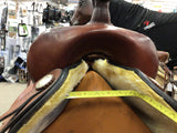 C2698 Used TexTan Pleasure Saddle 15 1/2"