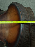 C2821 Used Piland Cutter Saddle 17" Regular Tree