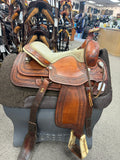 C2812 Buffalo Saddlery Custom Trail Saddle 15"