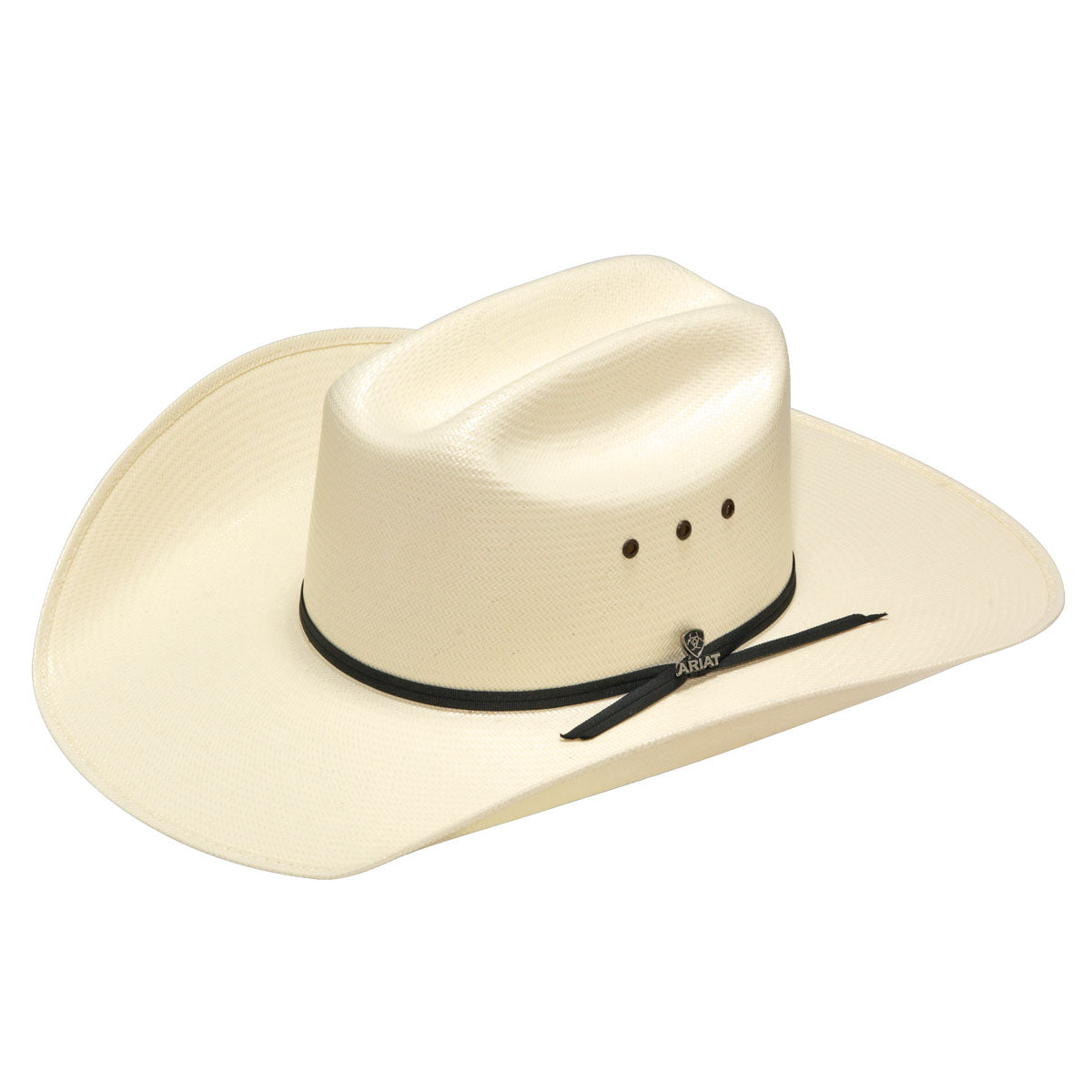 Ariat 20X Shantung Ivory Straw Western Hat