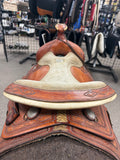 C2812 Buffalo Saddlery Custom Trail Saddle 15"
