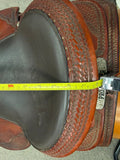 C2763 Used Billy Cook Pro Reiner 16" Saddle