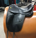 C2700 Used 17" Revere Saddlery Domina Dressage Saddle