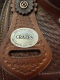 C2824 Used 15.5" Crates Trail Saddle