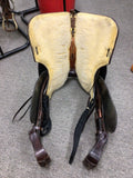 C2697 Used Circle Y Arab Pleasure Saddle 15"