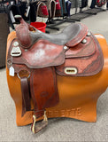 C2763 Used Billy Cook Pro Reiner 16" Saddle